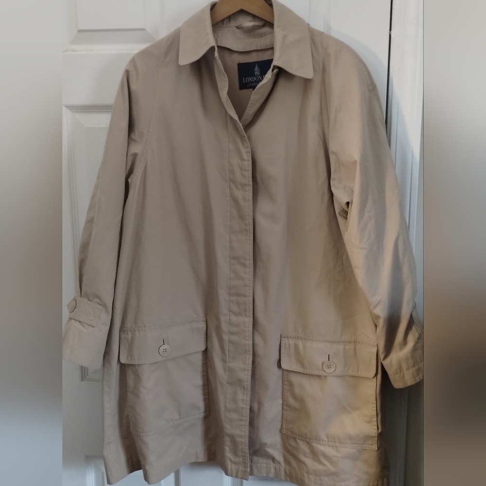 London Fog Limited Edition Women's Tan Trench Coat